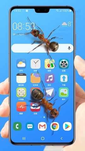 蜘蛛屏幕模拟截图1