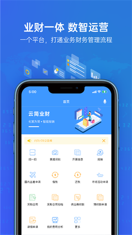 云简业财截图3