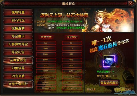 魔域抽奖里面有什么[图1]