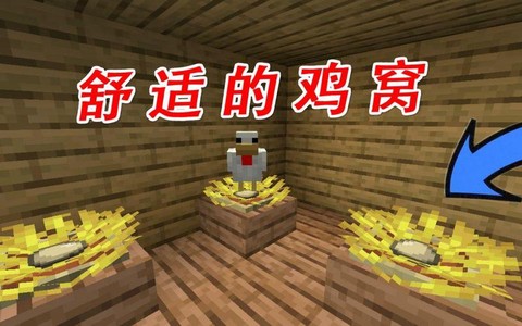 我的世界怎么做鸡窝[图2]