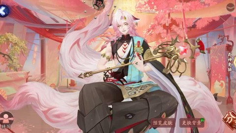 阴阳师展示式神怎么换