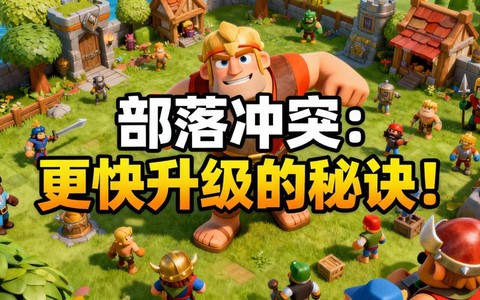 部落冲突角色怎么升级