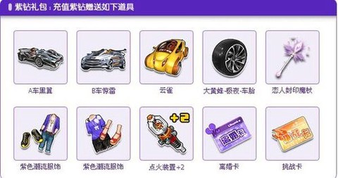 qq飞车紫钻怎么打