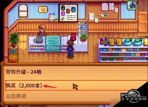 星露谷物语如何扩充背包[图1]