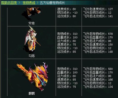 问道手游什么出神兽[图1]