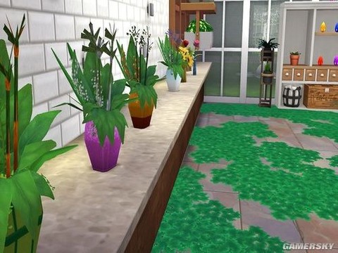 模拟人生4怎么做花艺