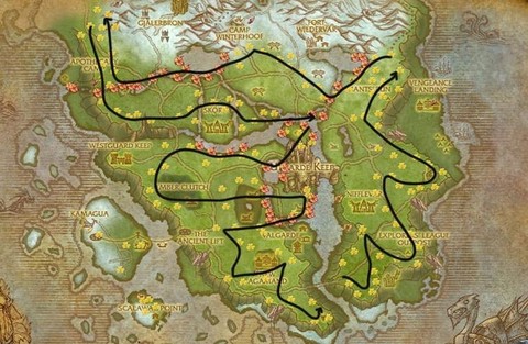 魔兽世界怎么去嚎风峡湾[图1]