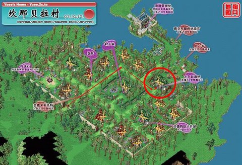 魔力宝贝怎么去加纳村