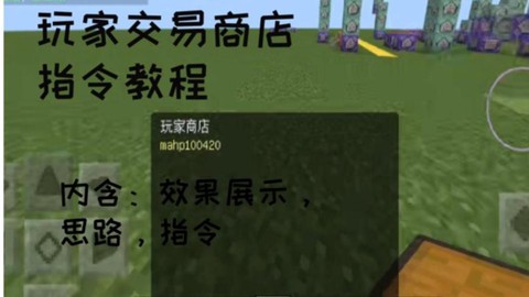 我的世界怎么盗商店[图1]