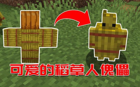 我的世界干草块有什么用