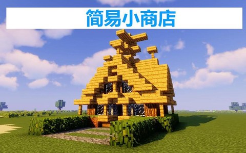 我的世界店铺怎么做