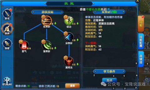 武林外传时装怎么加点