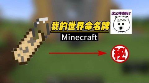 我的世界怎么用命令牌
