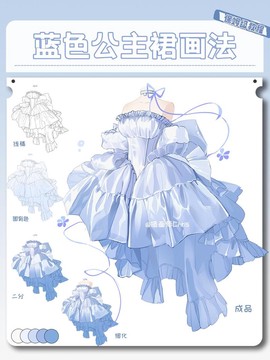 奇迹暖暖的裙子怎么画[图2]