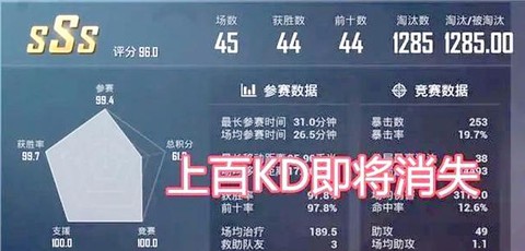 绝地求生怎么查kd