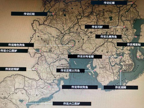 荒野大镖客如何打开鱼竿