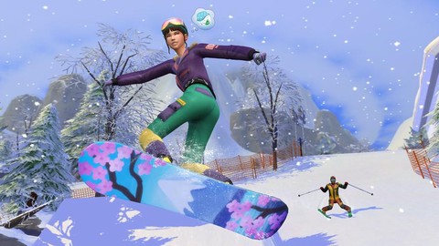 模拟人生4怎么下雪[图1]