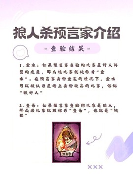狼人杀预言家怎么说话