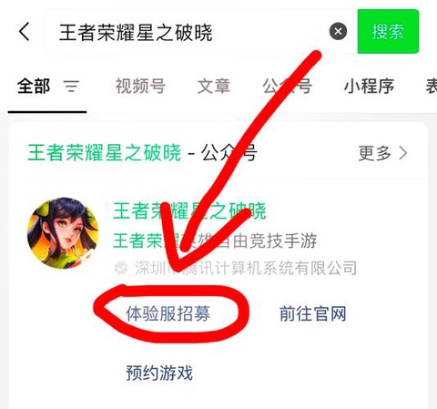 王者荣耀如何申请体验服[图2]