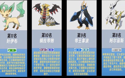 什么神奇宝贝最受欢迎[图2]