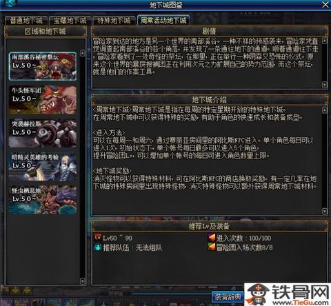dnf南部溪谷出什么