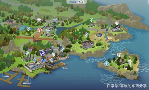 模拟人生4怎么地图
