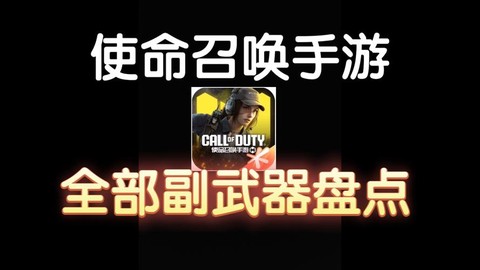使命召唤ol什么副武器[图2]