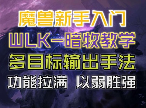 wow暗影怎么输出[图1]