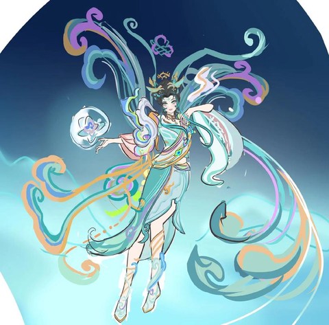 王者荣耀妲己怎么画