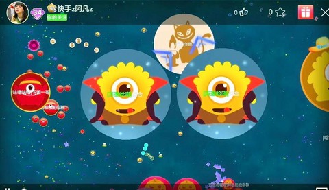 快手怎么拍球球大作战