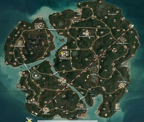 绝地求生怎么选地图