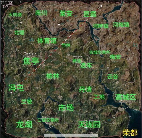 绝地求生怎么选地图[图1]