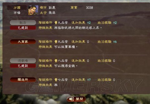 三国志13如何取钱[图2]