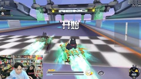 怎么在QQ直播QQ飞车
