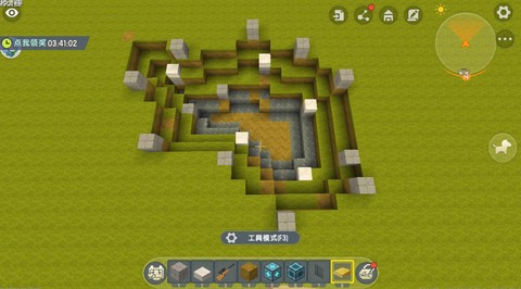迷你世界池塘怎么建