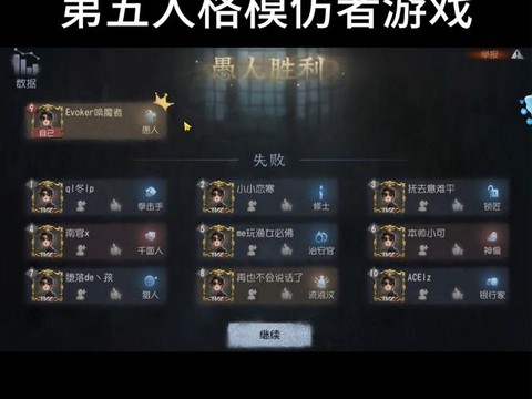第五人格模仿什么游戏