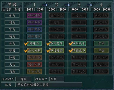 三国志10怎么兵种升级[图2]