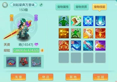 神武65带什么宠物