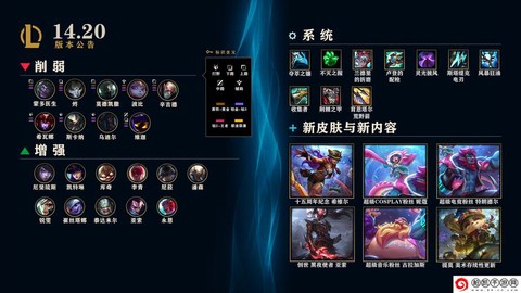 英雄联盟怎么看英雄削弱[图2]