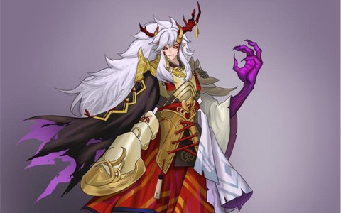 阴阳师茨木童子怎么画