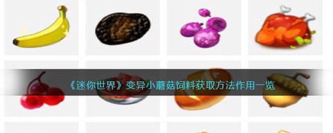 小蘑菇怎么种迷你世界[图2]