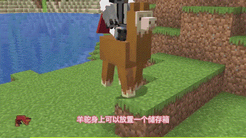 我的世界中怎么骑羊驼[图1]