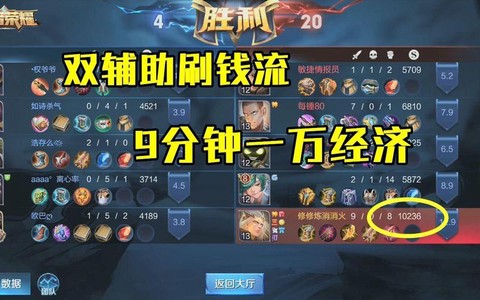 王者荣耀如何快速刷钱[图1]