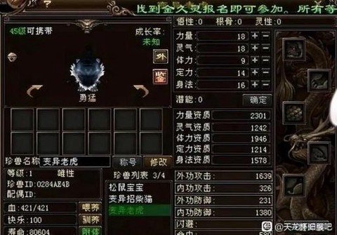 天龙八部黑老虎怎么领[图1]