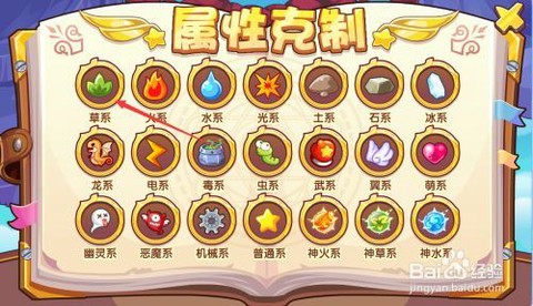 洛克王国草系克什么系