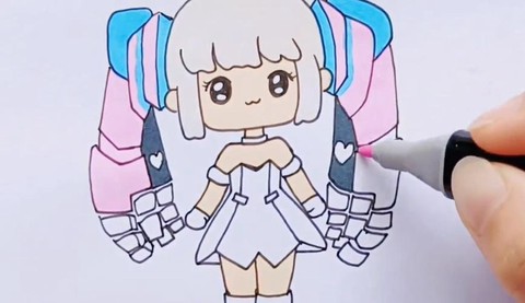 迷你世界的幻音怎么画