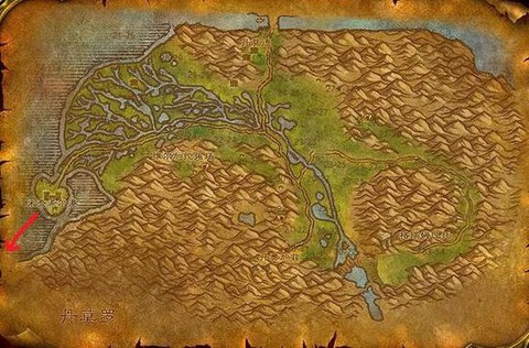 魔兽世界达纳苏斯怎么去