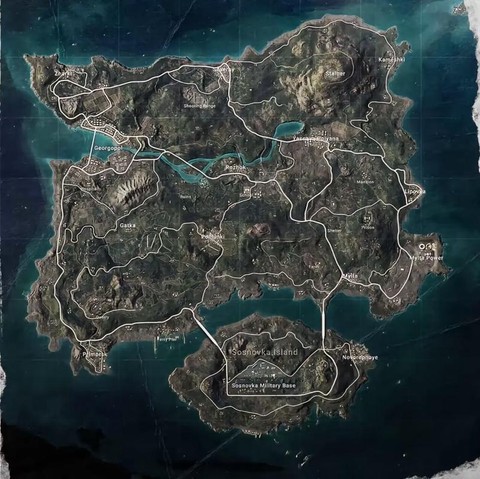 绝地求生怎么看大地图