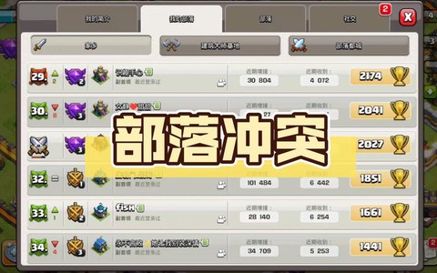 部落冲突怎么给部落捐兵[图1]