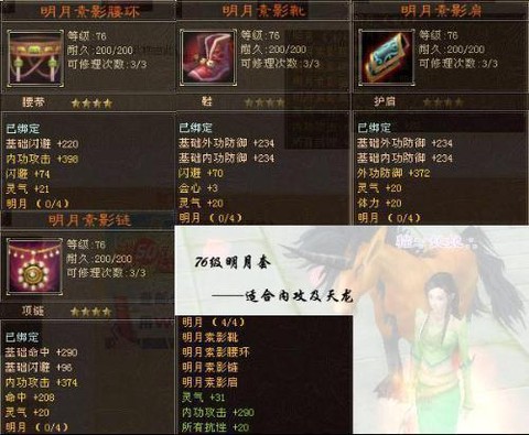 天龙八部3穿什么装备[图1]